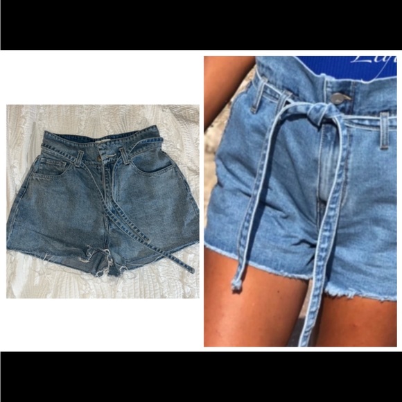 Forever 21 denim shorts size 27 in EUC. - Picture 1 of 14